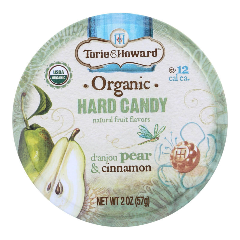 Torie And Howard Organic Hard Candy - Danjou Pear And Cinnamon - 2 Oz - Case Of 8 - Orca Market