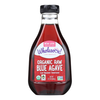 Wholesome Sweeteners Organic Raw Blue Agave - Case Of 6 - 23.5 Oz. - Orca Market