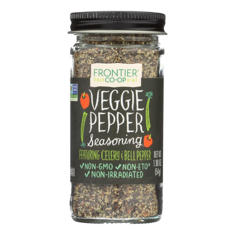 Frontier Herb Veggie Pepper Seasoning Blend - 1.90 Oz - Orca Market