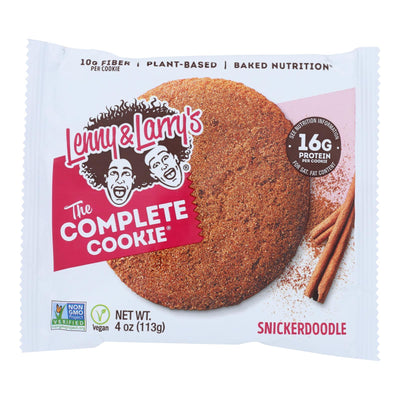 Lenny And Larry's Snickerdoodle Cookie - Cinnamon - Case Of 12 - 4 Oz. - Orca Market