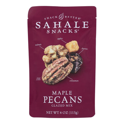 Sahale Snacks Glazed Mix - Maple Pecans - Case Of 6 - 4 Oz. - Orca Market