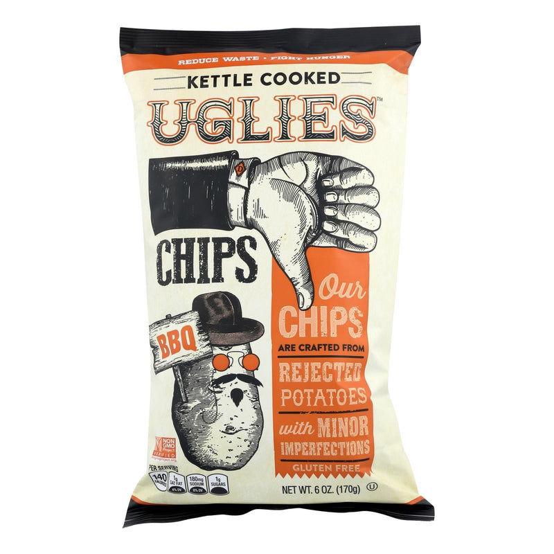 Uglies - Pot Chips Bbq Kettle - Case Of 12 - 6 Oz - Orca Market