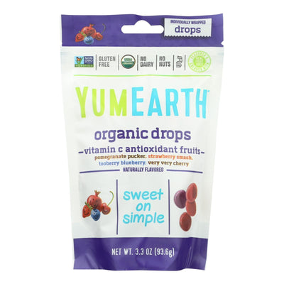 Yummy Earth Organic Vitamin C Drops - Anti-oxifruits - Case Of 6 - 3.3 Oz - Orca Market