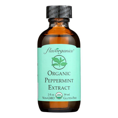 Flavorganics Organic Peppermint Extract - 2 Oz - Orca Market