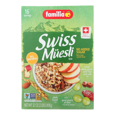 Familia - Muesli Swiss No Add Sugar - Case Of 6-29 Oz - Orca Market