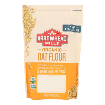 Arrowhead Mills - Organic Oat Flour - Case Of 6 - 16 Oz. - Orca Market