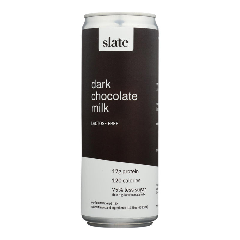 Slate Milk - Milk Aseptic Lactose Free Dark Chocolate - Case Of 12 - 11 Fz - Orca Market