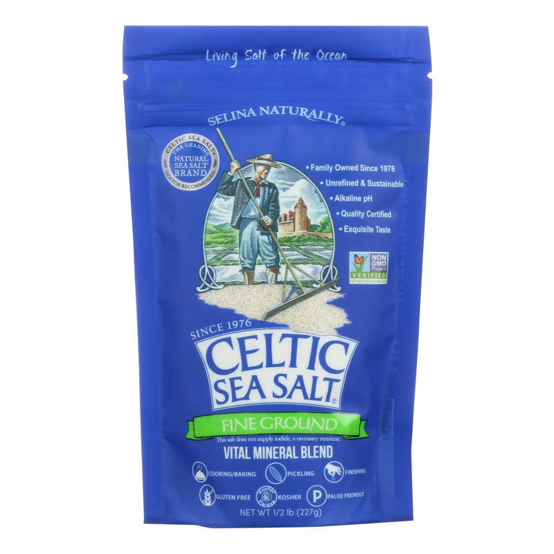 Celtic Sea Salt - Fine Ground Sea Salt - Case Of 6 - Orca Market