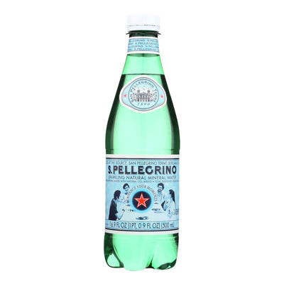 San Pellegrino Sparkling Mineral Water - Natural - Case Of 24 - 0.5 Liter - Orca Market