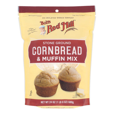 Bob's Red Mill - Mix Cornbread & Muffin - Case Of 4-24 Oz - Orca Market