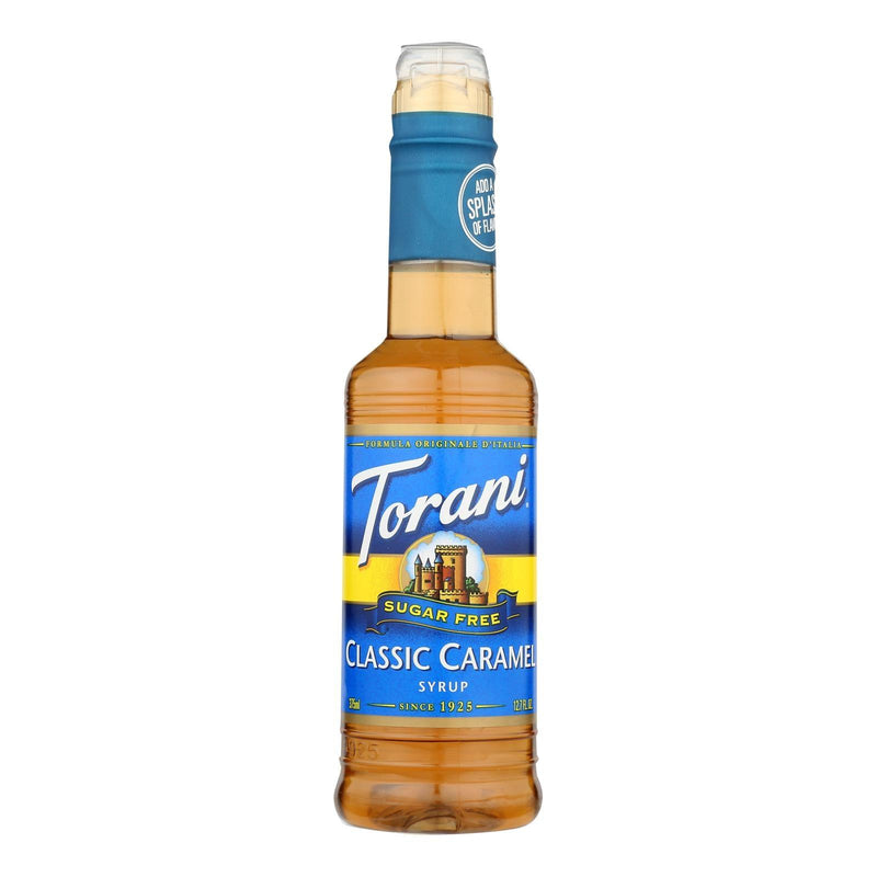 Torani - Coffee Syrup - Sugar Free Caramel - Case Of 4 - 12.7 Fl Oz. - Orca Market