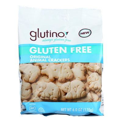 Glutino Animal Crackers - Original - Case Of 6 - 6 Oz - Orca Market