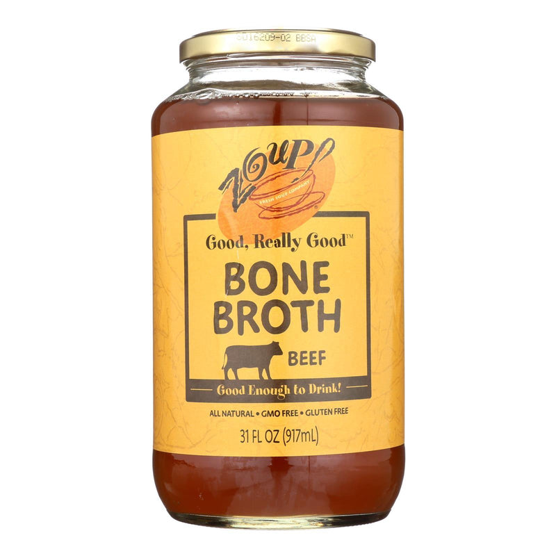 Zoup! Good Really Good - Bone Broth - Beef - Case Of 6 - 31 Fl Oz. - Orca Market