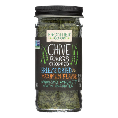 Frontier Herb Chives - Freeze Dried - Cut And Sifted - .14 Oz - Orca Market