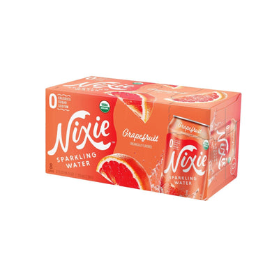 Nixie Sparkling Water - Sparkling Water Grapefruit - Case Of 3 - 8/12 Fz - Orca Market