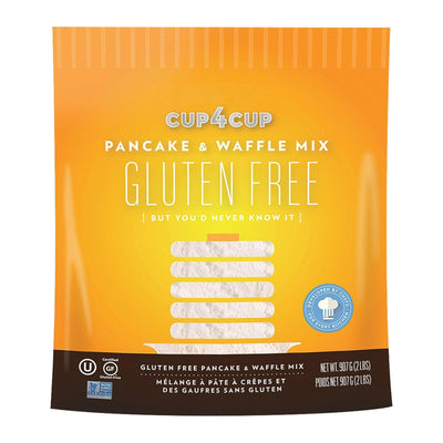 Cup 4 Cup - Gluten Free Baking Mix - Pancake & Waffle - Case Of 6 - 2 Lb. - Orca Market