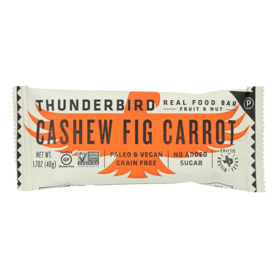 Thunderbird - Bar Cashew Fig Carrot - Case Of 12-1.7 Oz - Orca Market