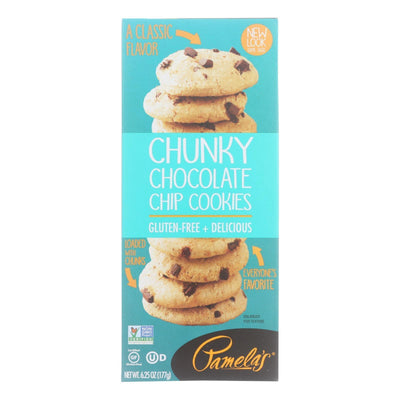 Pamela's Products - Cookies - Chunky Chocolate Chip - Gluten-free - Case Of 6 - 6.25 Oz. - Orca Market