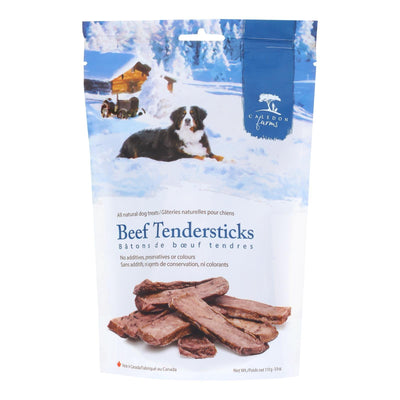 Caledon Farms - Dog Treat Beef Tenderstck - Case Of 4-3.9 Oz - Orca Market