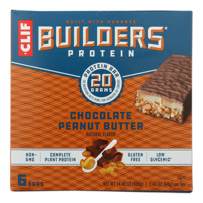 Clif Bar Builder's Protein - Case Of 6 - 6/2.4 Oz - Orca Market