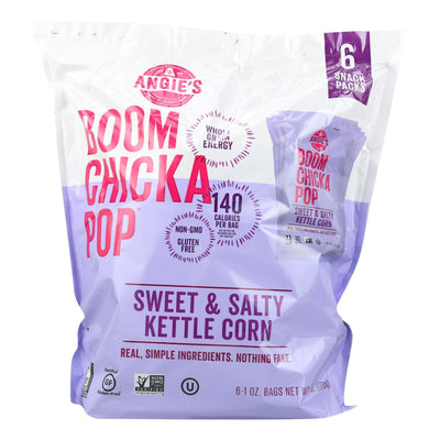 Angie's Kettle Corn Sweet And Salty - Case Of 4 - 6/1 Oz - Orca Market