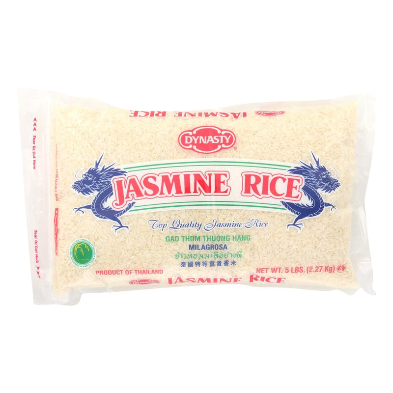 Dynasty Rice - Jasmine - Case Of 6 - 5 Lb. - Orca Market