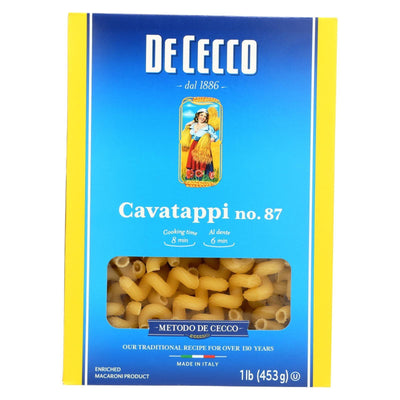 De Cecco Pasta - Pasta - Cavatappi - Case Of 12 - 16 Oz - Orca Market