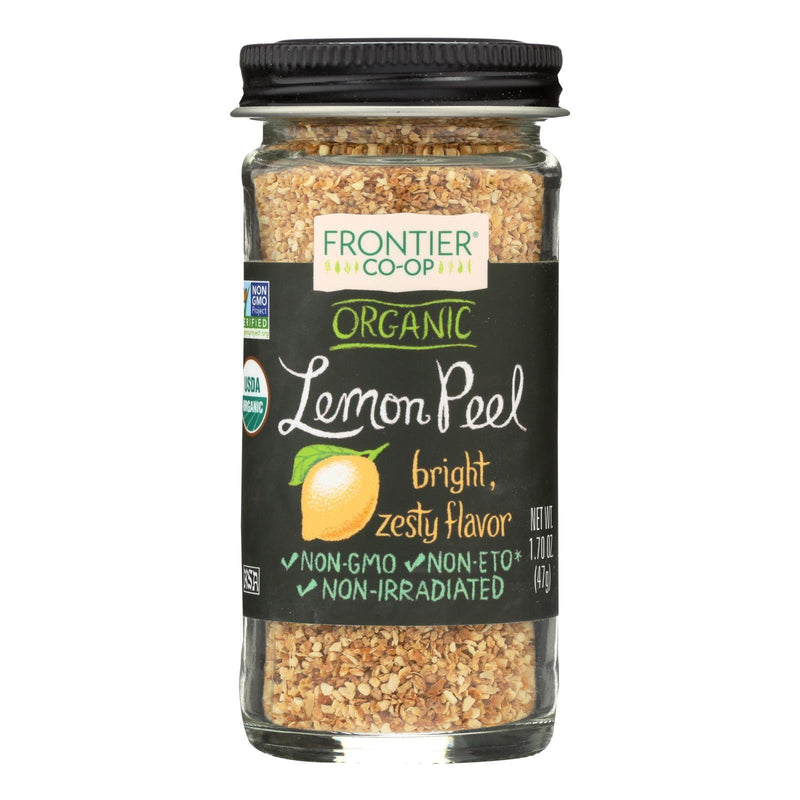 Frontier Herb Lemon Peel - Organic - Granules - 2.10 Oz - Orca Market