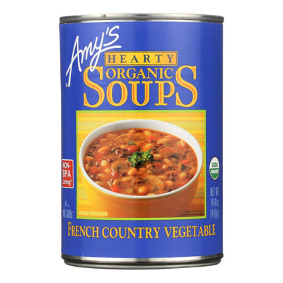 Amy's - Organic Soup - Vegetarian Hearty French Country - Case Of 12 - 14.4 Oz - Orca Market