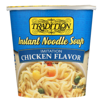 Tradition Foods Instant Noodle Soup - Chicken - Case Of 12 - 2.29 Oz. - Orca Market