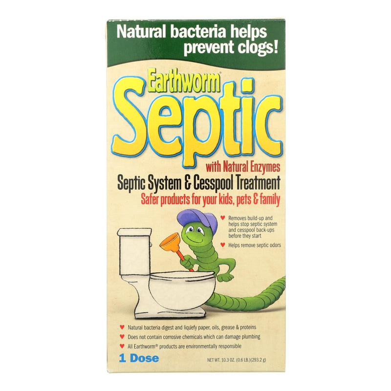 Earthworm Septic System Treatment - Case Of 6 - 10.3 Fl Oz. - Orca Market