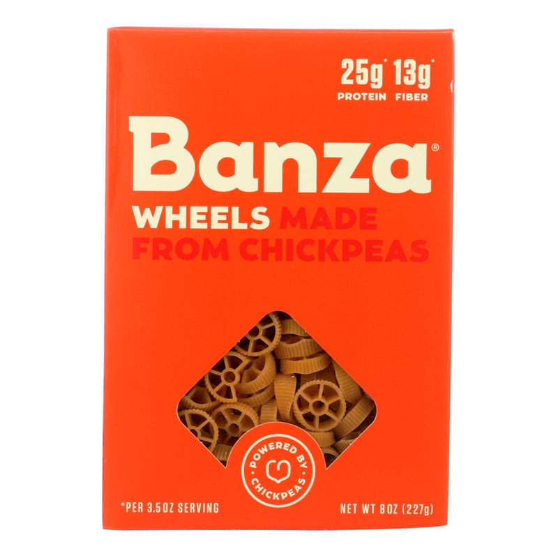 Banza Wheels Chickpea Pasta - Case Of 6 - 8 Oz - Orca Market