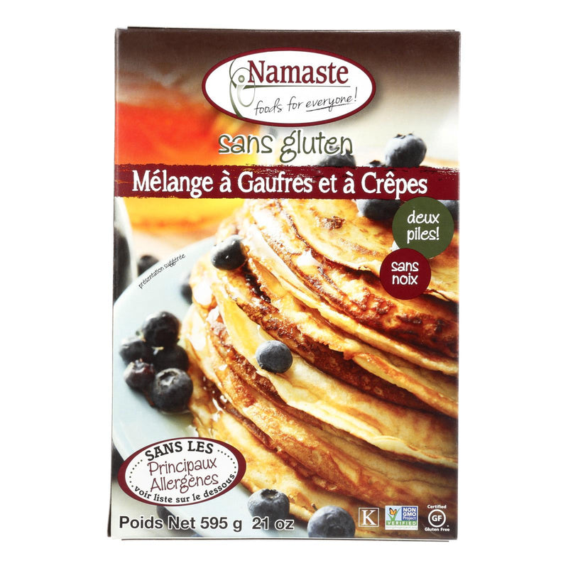 Namaste Foods Gluten Free Waffle And Pancake - Mix - Case Of 6 - 21 Oz. - Orca Market