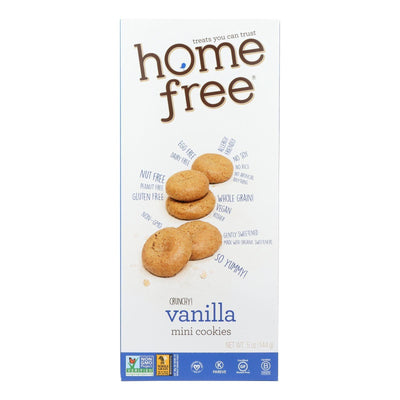 Homefree - Gluten Free Mini Cookies - Vanilla - Case Of 6 - 5 Oz. - Orca Market