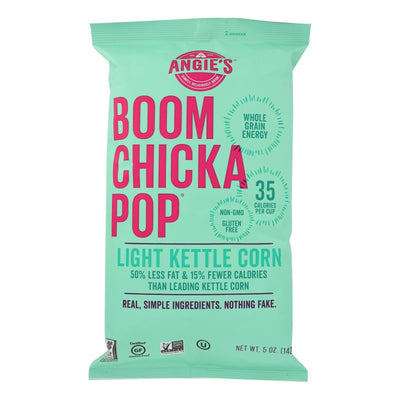 Angie's Kettle Corn Boom Chicka Pop Lightly Sweet Popcorn - Case Of 12 - 5 Oz. - Orca Market