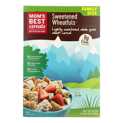 Mom's Best Naturals Wheat-fuls - Sweetened - Case Of 12 - 24 Oz. - Orca Market