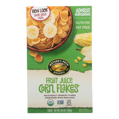 Nature's Path Organic Corn Flakes Cereal - Fruit Juice Sweetened - Case Of 12 - 10.6 Oz. - Orca Market