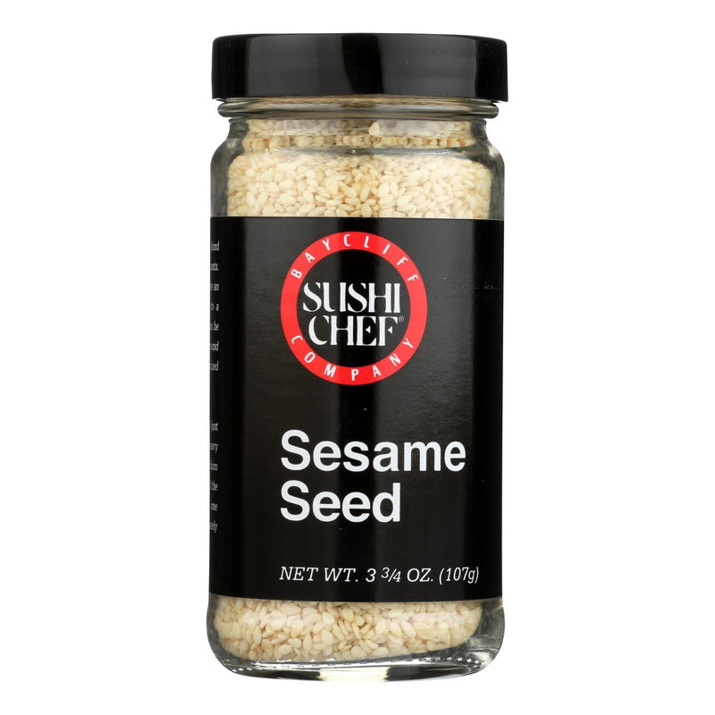 Sushi Chef White Sesame Seeds - Case Of 12 - 3.75 Oz. - Orca Market