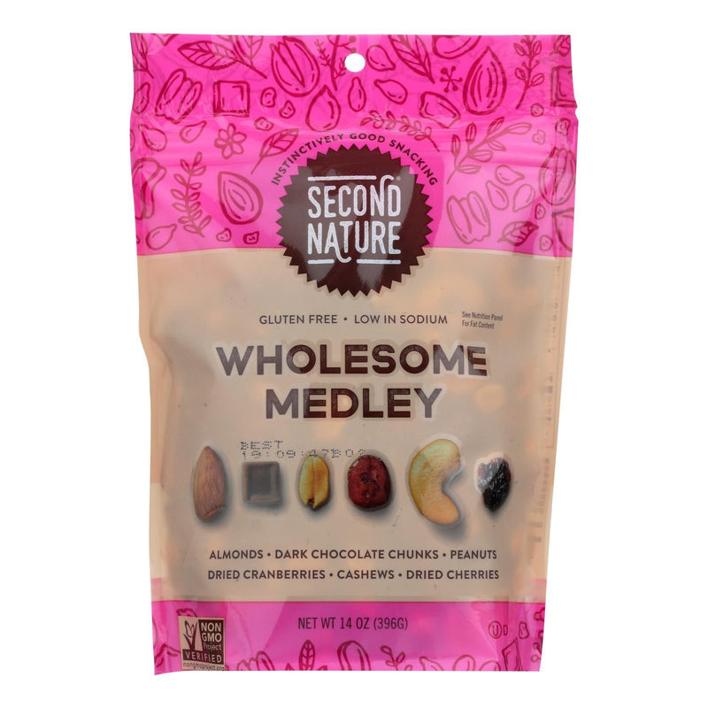 Second Nature - Nut Medley Wholesome - Case Of 6-14 Oz - Orca Market