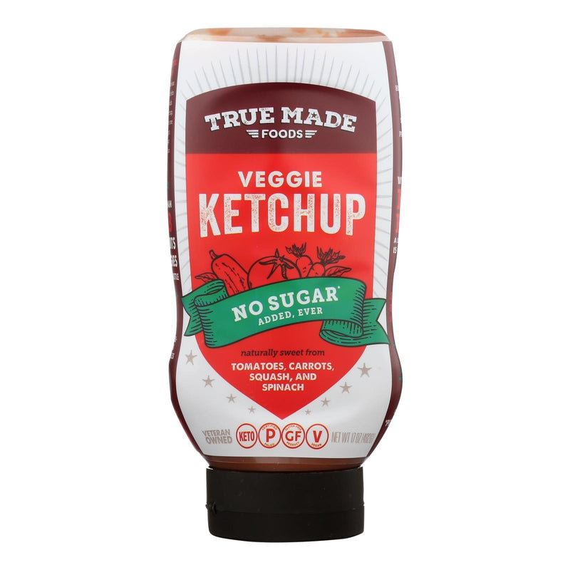 True Made Foods - Ketchup Squeeze Bottle - Case Of 6 - 17 Oz - Orca Market