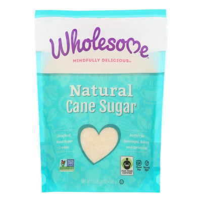 Wholesome Sweeteners Sugar - Natural Cane - Fair Trade - 1.5 Lbs - Case Of 12 - Orca Market