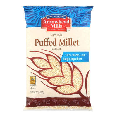 Arrowhead Mills - All Natural Puffed Millet Cereal - Case Of 12 - 6 Oz. - Orca Market