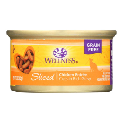 Wellness Pet Products Cat Food - Chicken Entr?e - Case Of 24 - 3 Oz. - Orca Market