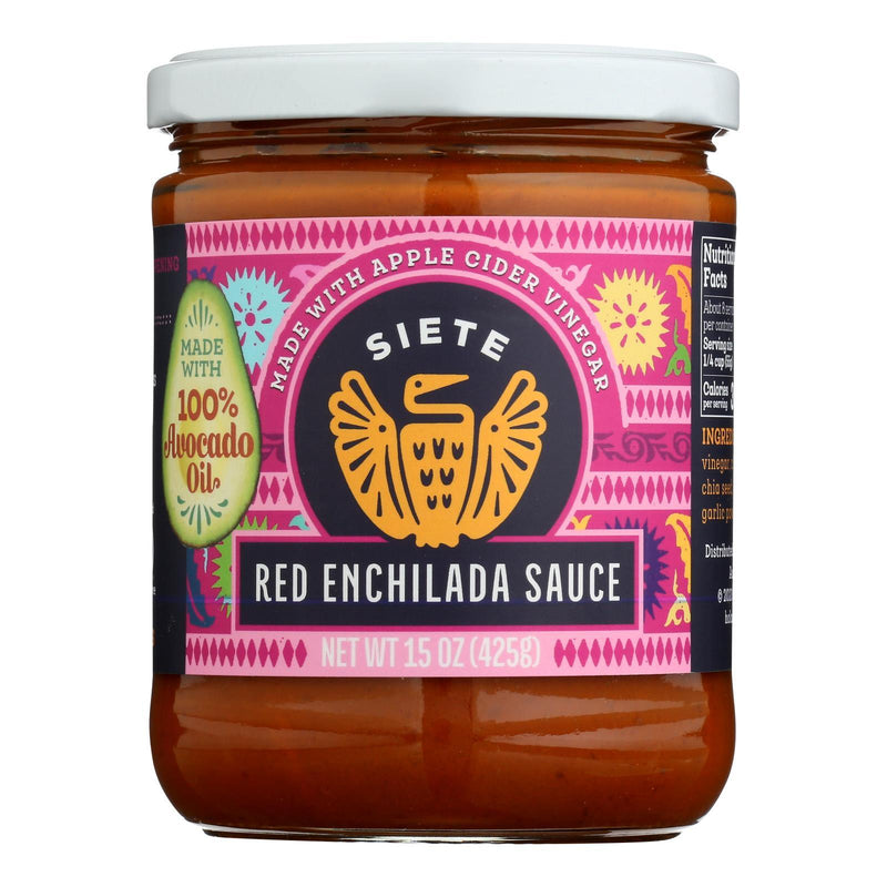 Siete - Sauce Red Enchilada - Case Of 6-16 Oz - Orca Market