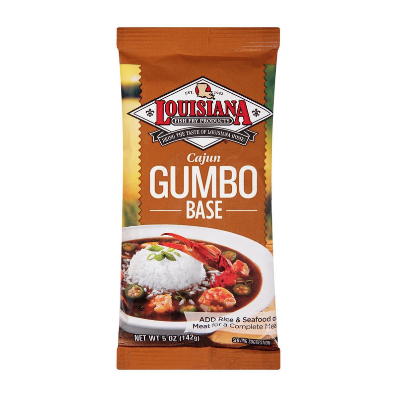 La Fish Fry Cajun Gumbo - Mix - Case Of 24 - 5 Oz. - Orca Market