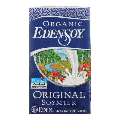 Eden Foods Eden Soy Organic Original Soymilk - Case Of 12 - 32 Fl Oz. - Orca Market