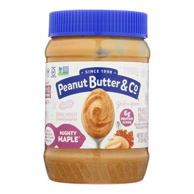 Peanut Butter And Co Peanut Butter - Mighty Maple - Case Of 6 - 16 Oz. - Orca Market