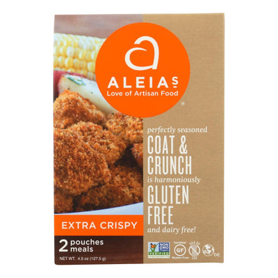 Aleia's Extra Crispy Coat & Crunch Breading - Case Of 8 - 4.5 Oz - Orca Market