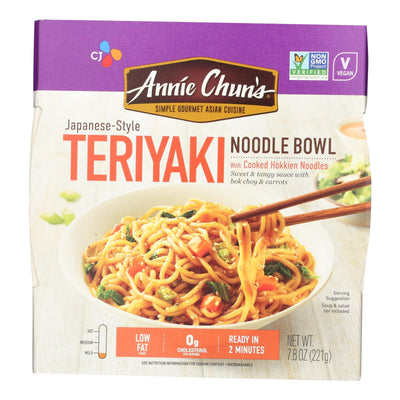 Annie Chun's Teriyaki Noodle Bowl - Case Of 6 - 7.8 Oz. - Orca Market