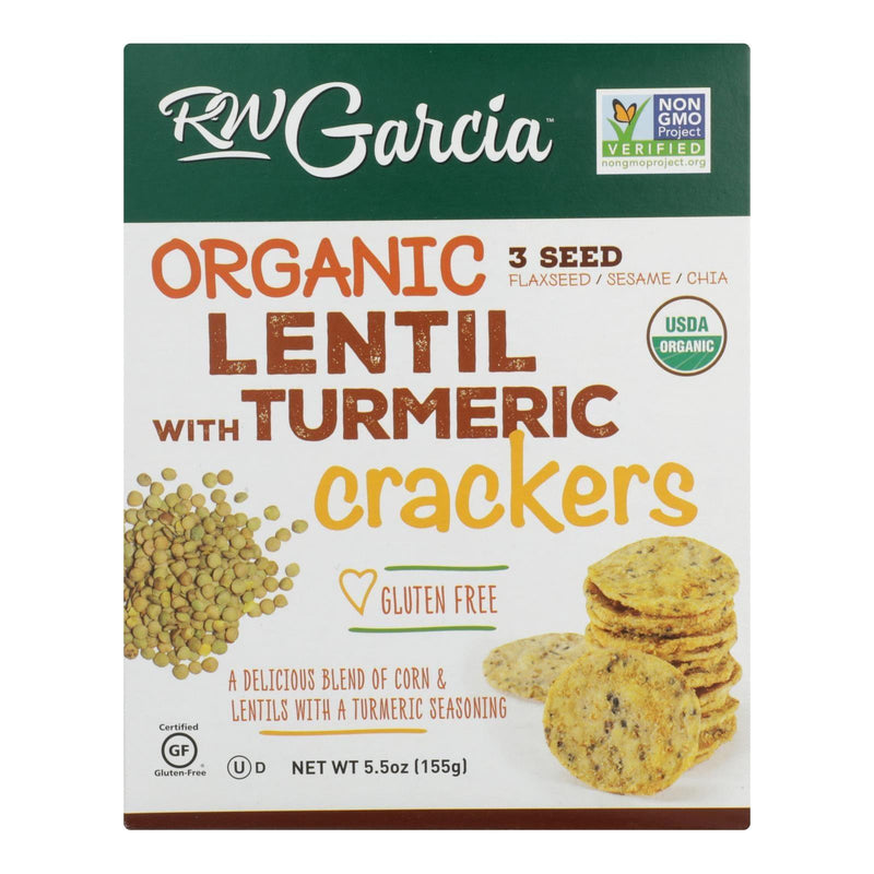 R. W. Garcia - Cracker 3 Seed Lntl Tur - Case Of 6 - 5.5 Oz - Orca Market